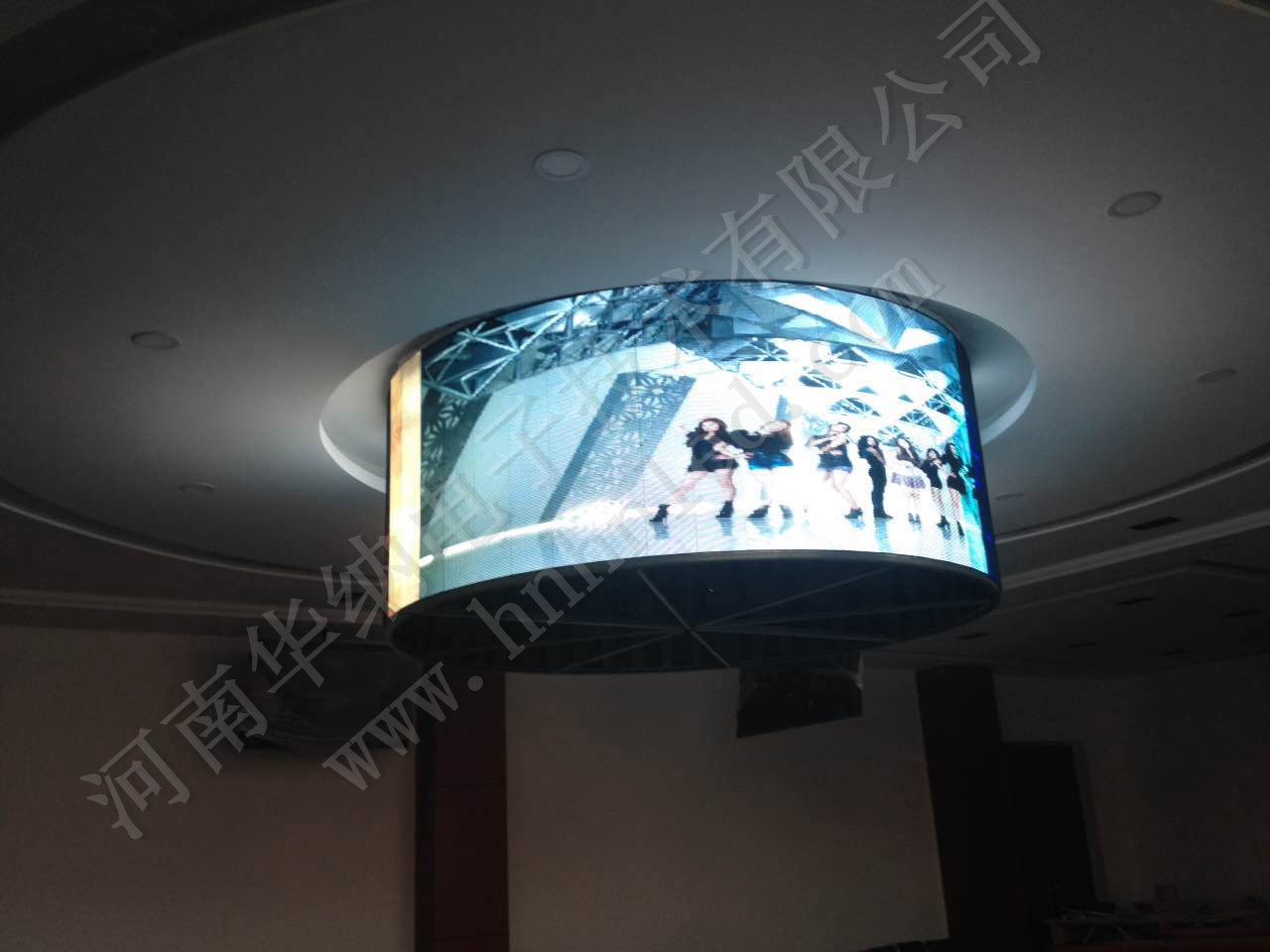 河南華納環(huán)形屏案例實拍展示