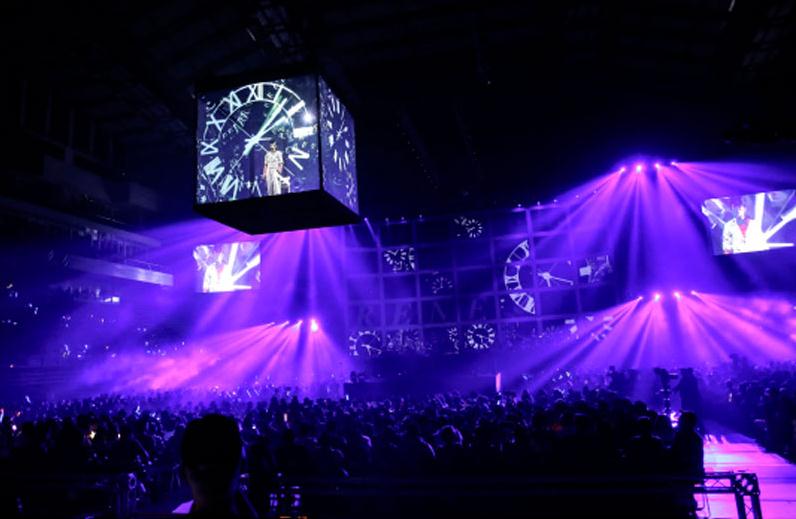 劉若英演唱會現場led顯示屏裝飾唯美