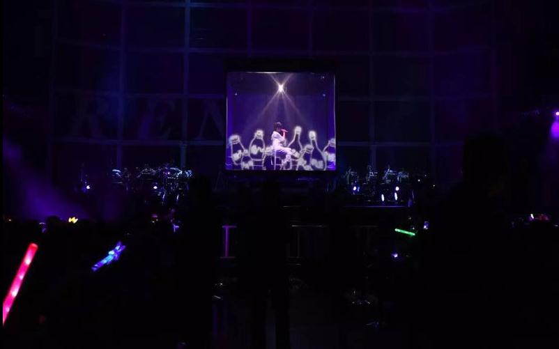劉若英演唱會現場led顯示屏裝飾唯美